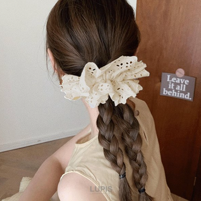 Lupis Cotton Scrunchie