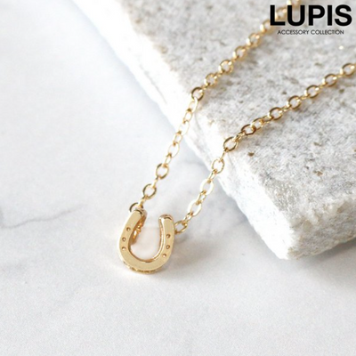Lupis Miniature Horseshoe Necklace