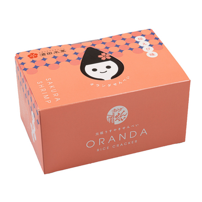 Sakata Beika Oranda Senbei Rice Crackers (Sakura Shrimp Flavor)