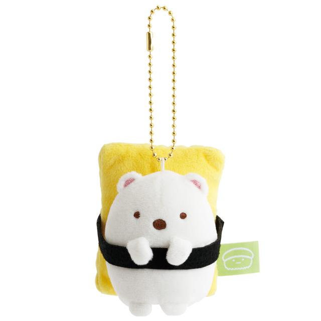 San-X Sumikko Gurashi Anytime Sushi Plush Keychain