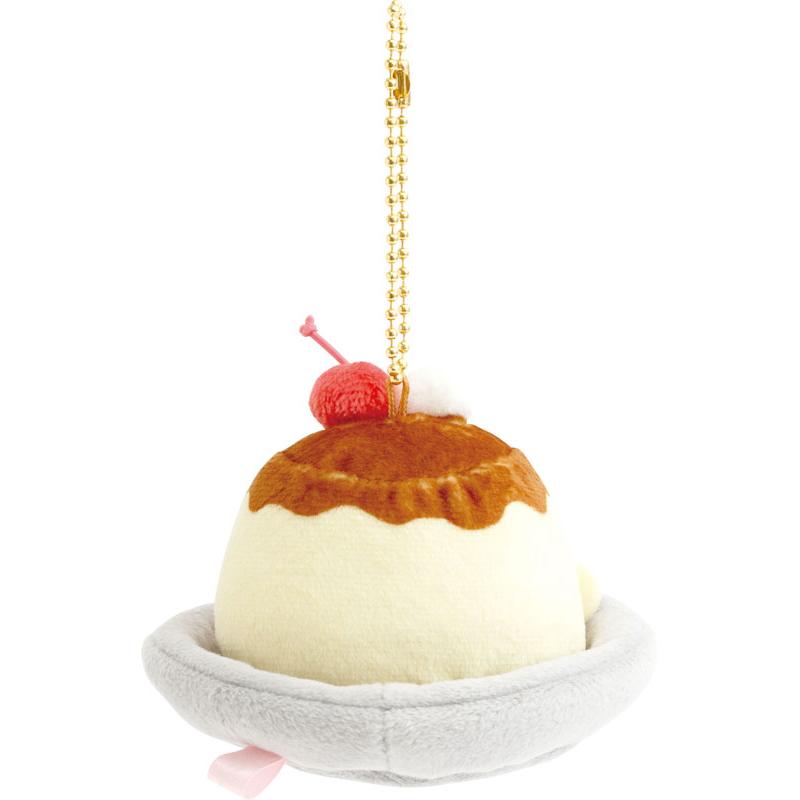 San-X Sumikko Gurashi Fruit Parlor Pudding a la mode Shirokuma