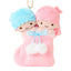 Sanrio Christmas Stocking Plush Keychain with Chocolate Cream Sandwich Cookies