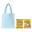 Sanrio Snow Bunny Tote Bag and Corn Snack Set