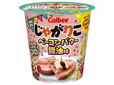 Calbee Jagarico Bacon, Butter and Soy Sauce Flavored Potato Sticks