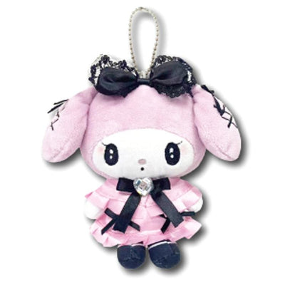 Sanrio Jiraikei My Melody and Kuromi Plush Keychain (Small)