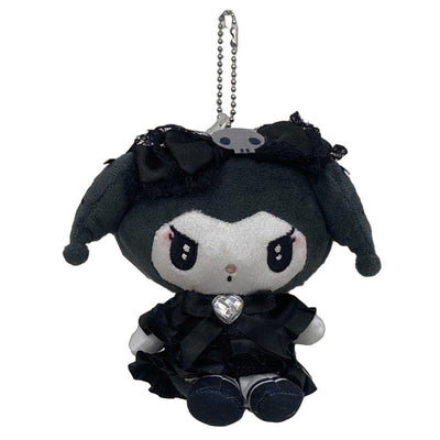 Sanrio Jiraikei My Melody and Kuromi Plush Keychain (Small)