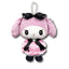 Sanrio Jiraikei My Melody and Kuromi Plush Keychain (Large)