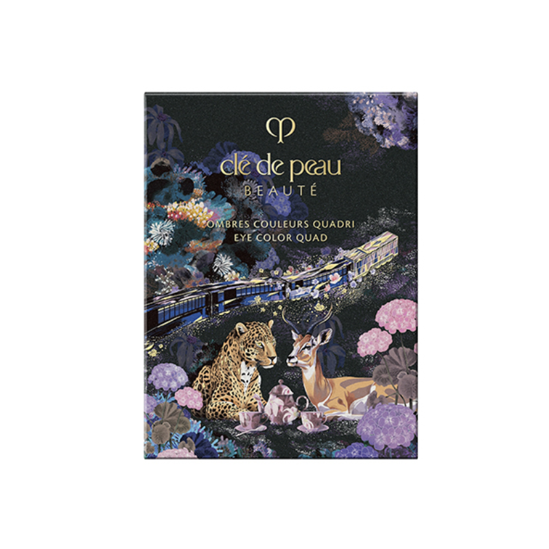 Cle de Peau Beaute Eye Color Quad (Holiday 2025) (504 Pastel Tea Safari Refill)