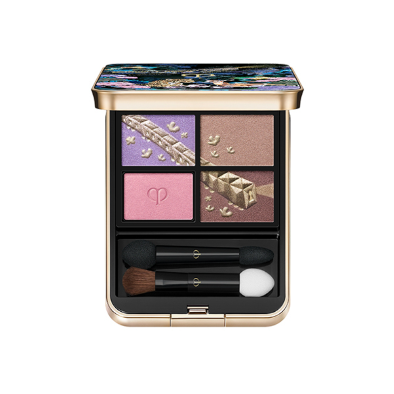 Cle de Peau Beaute Eye Color Quad (Holiday 2025) (504 Pastel Tea Safari Refill)