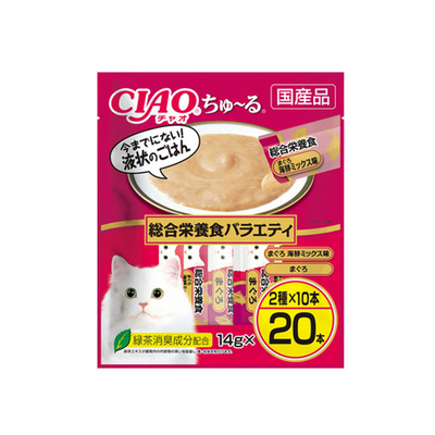 Chao Churu Maguro Tuna and Seafood Variety Mix Cat Treats
