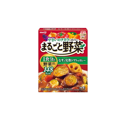 Meiji Whole Vegetable Curry (Eggplant and Ripe Tomato)