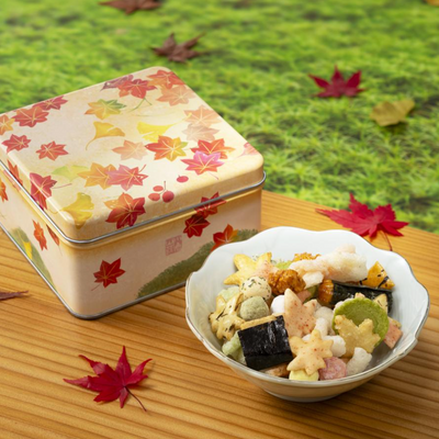 Ogura Sansou 10-Color Rice Cracker Assortment