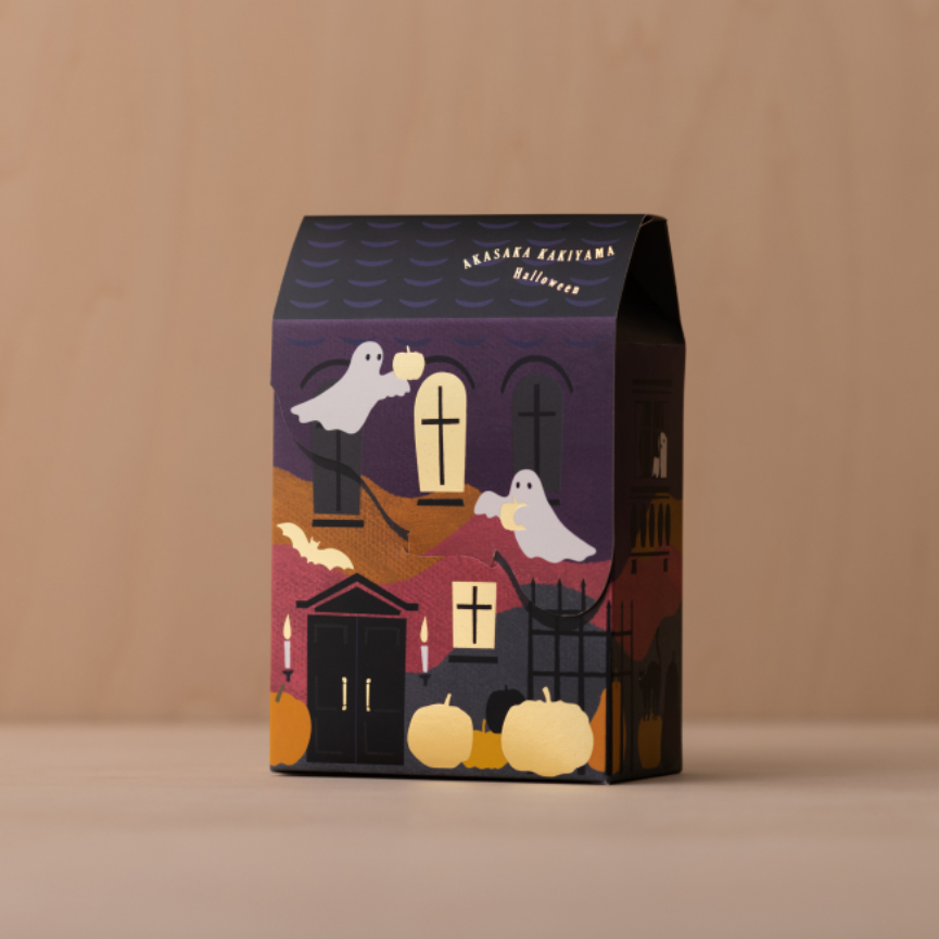 Akasaka Kakiyama Halloween Rice Crackers
