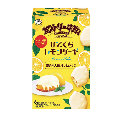 Fujiya Country Ma'am Bite Sized Lemon Cake Cookies
