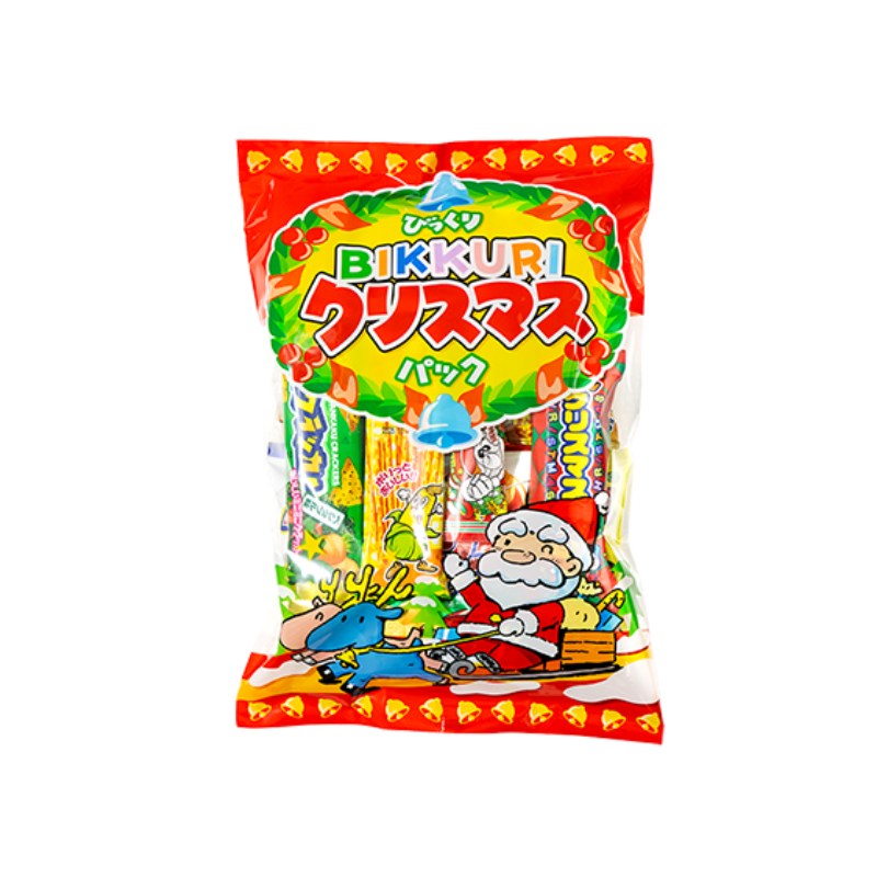 Yaokin Bikkuri Christmas Pack – 9-Piece Assorted Snack Set