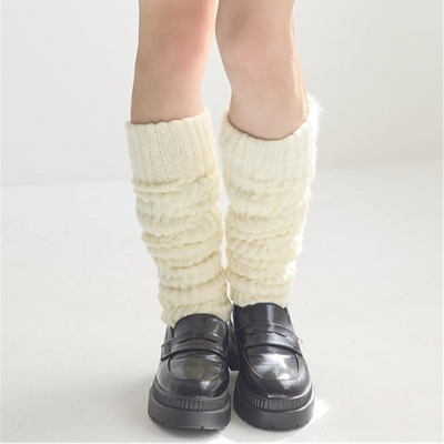 tutuanna Thick Ribbed Fleece-Lined Leg Warmers