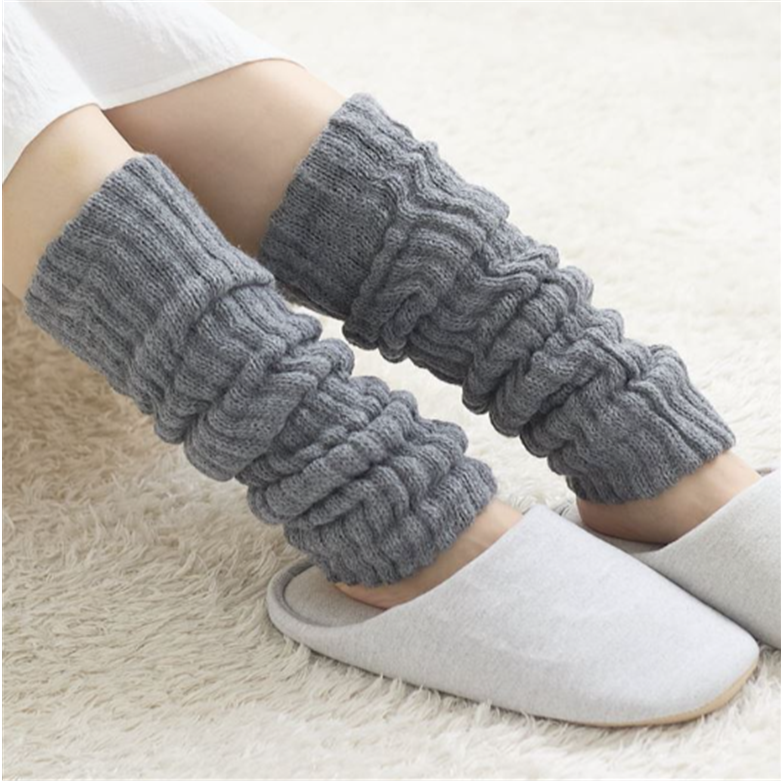 tutuanna Thick Ribbed Fleece-Lined Leg Warmers