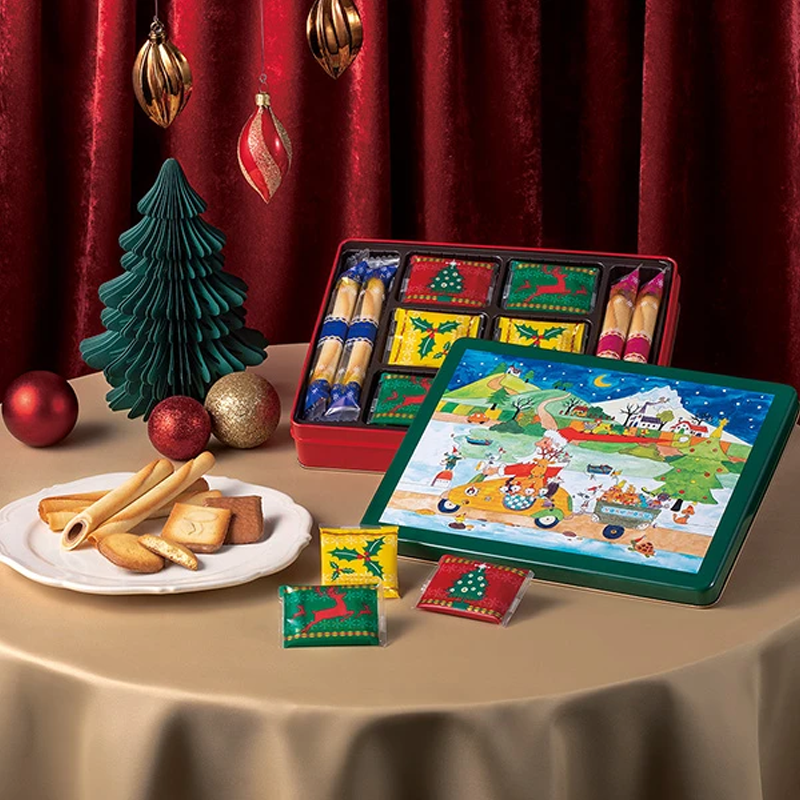 Yoku Moku Christmas Holiday Seasonal Cookie Assortment (30)