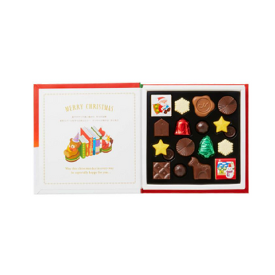 Morozoff 2025 Christmas Book Chocolate Gift Box 18pcs