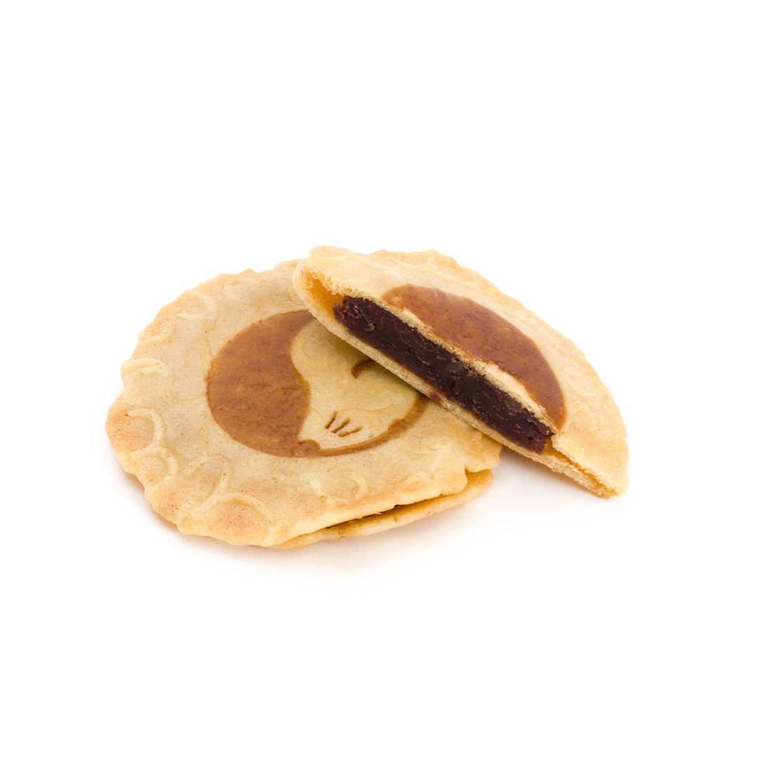 Kyosendo Sweet Adzuki Red Bean Senbei Sandwich Cookie