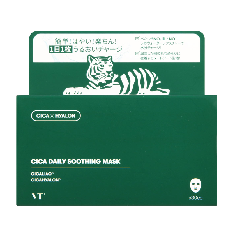 VT CICA Daily Soothing Mask (30 Sheets)