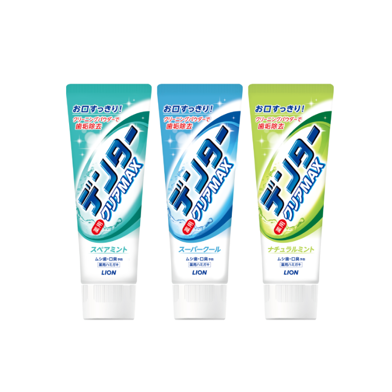 Lion DENTOR Clear MAX Natural Mint Toothpaste