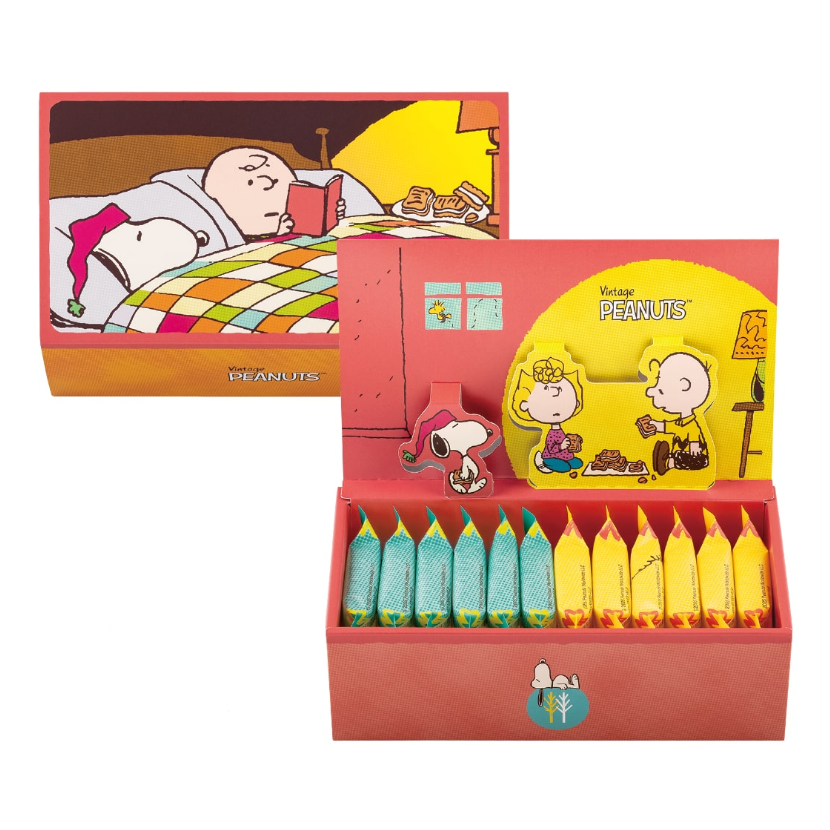 SUGAR BUTTER SAND TREE x PEANUTS Standard and Seasonal Cookie Assortment