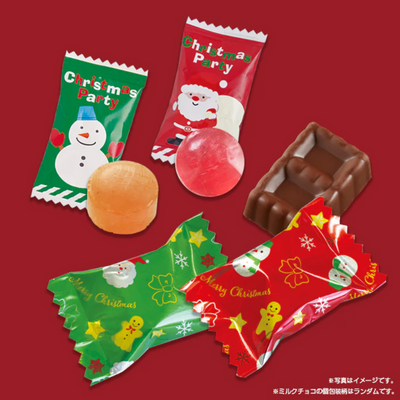 Akutagawa Seika Red Christmas Happy Gift