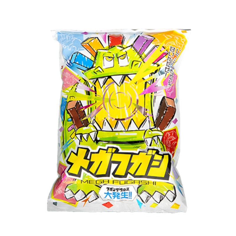 Yaokin Mega Fugashi Brown Sugar Wheat Puff Snack