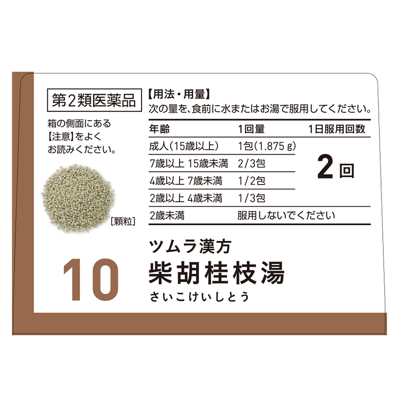 PREORDER Tsuruha Kampo Saikokeishitou (Chai Hu Gui Zhi Tang) Granules for Common Cold and Abdominal Pain