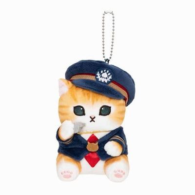 mofusand Train Conductor Cat Mascot