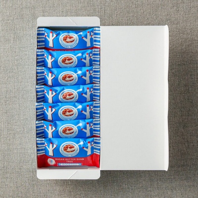 SUGAR BUTTER SANDWICH TREE Crème Brûlée Cream Sandwich Cookies (7 pieces)