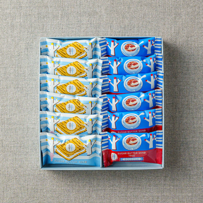 SUGAR BUTTER SAND TREE Two-Flavor Cookie Assortment (12 pieces)