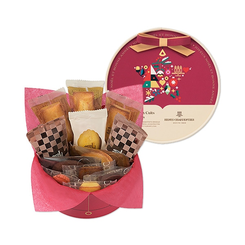 Henri Charpentier Christmas Cake Assortment