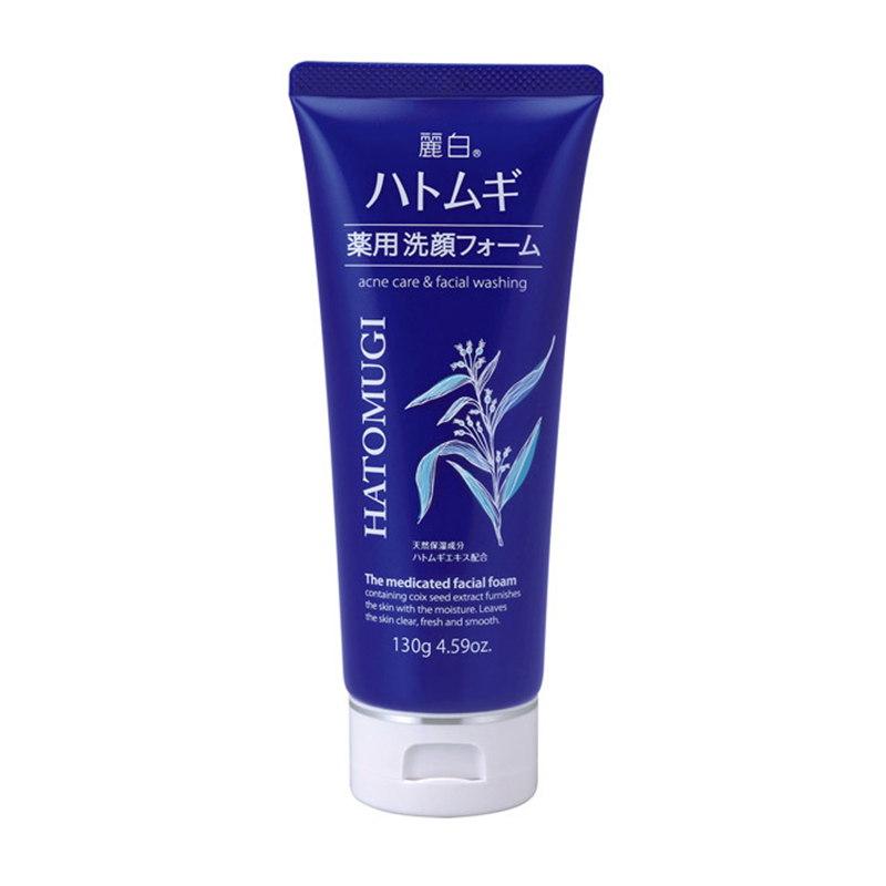 Reihaku Hatomugi Medicated Facial Wash – 130g (by Kumano Yushi)