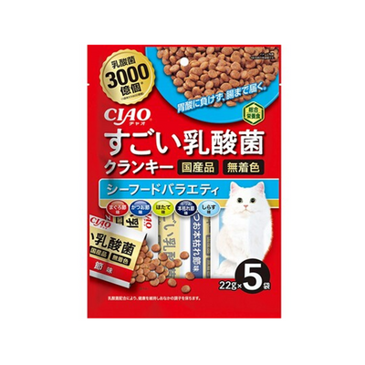 Inaba CIAO Sugoi Lactic Acid Crunky Cat Treats