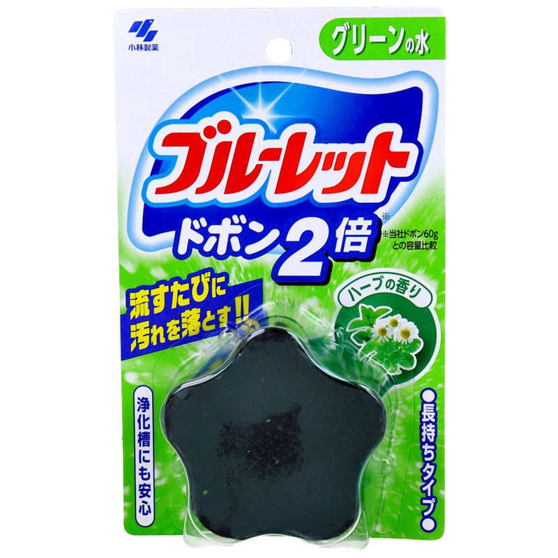 Kobayashi Pharmaceutical Bluelet Dobon 2x Herb – Toilet Bowl Cleaner (120g)