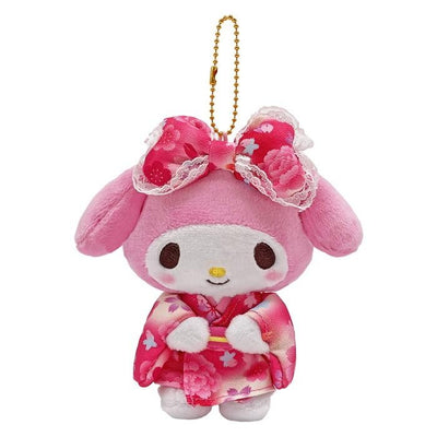 Sanrio Characters – Gradient Kimono MC Plush Mascot (My Melody)