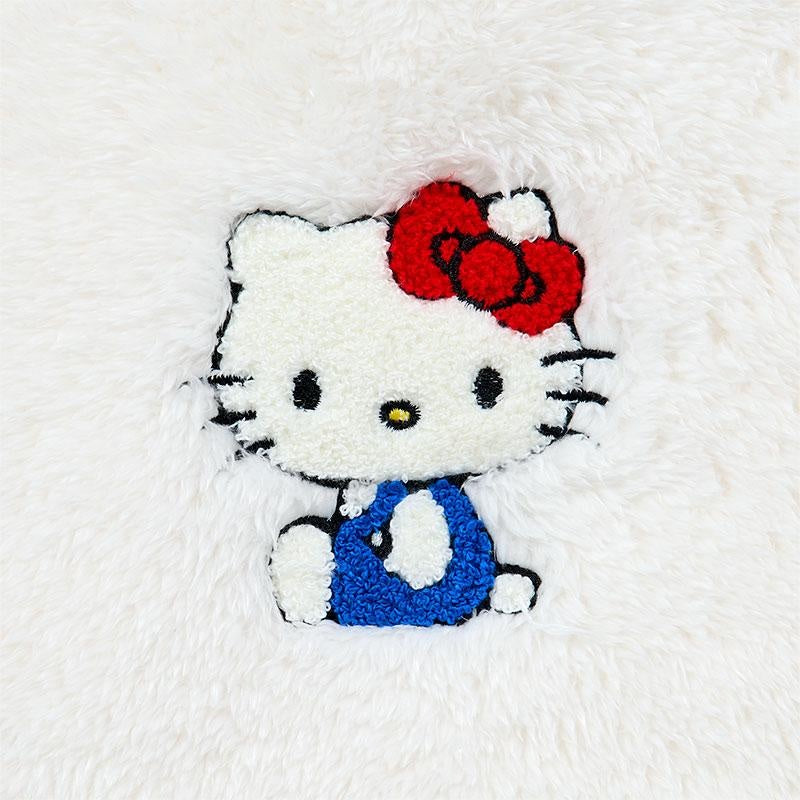 Hello Kitty Zip-Up Boa Hoodie – Brown / White