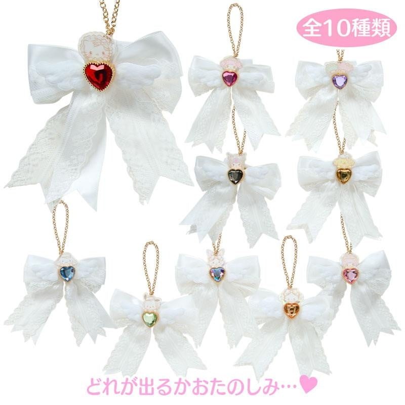 Sanrio Characters Secret Ribbon Charm (Enjoy Idol Pure White Angel)