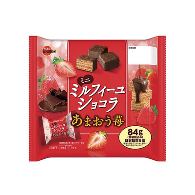 Mini Mille-Feuille Chocolate Amaou Strawberry 84g