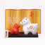 Yakushigama Radiant Fortune Red White Horse Small
