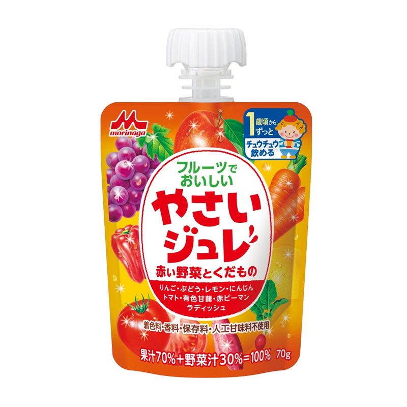 Morinaga Milk Fruits & Delicious Vegetable Jelly