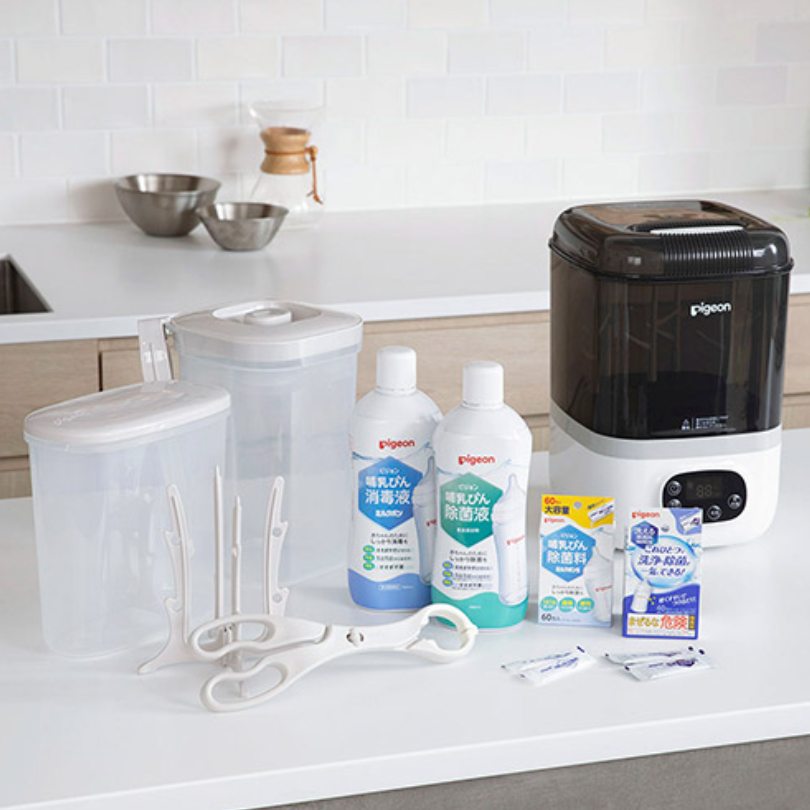 Pigeon Milk Pon S Sterilizing Powder for Baby Bottles (Granule Type, 20 Packets)