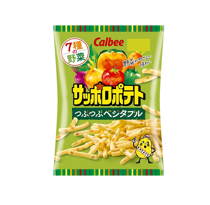Sapporo Potato Vegetable Crunch Potato Chips