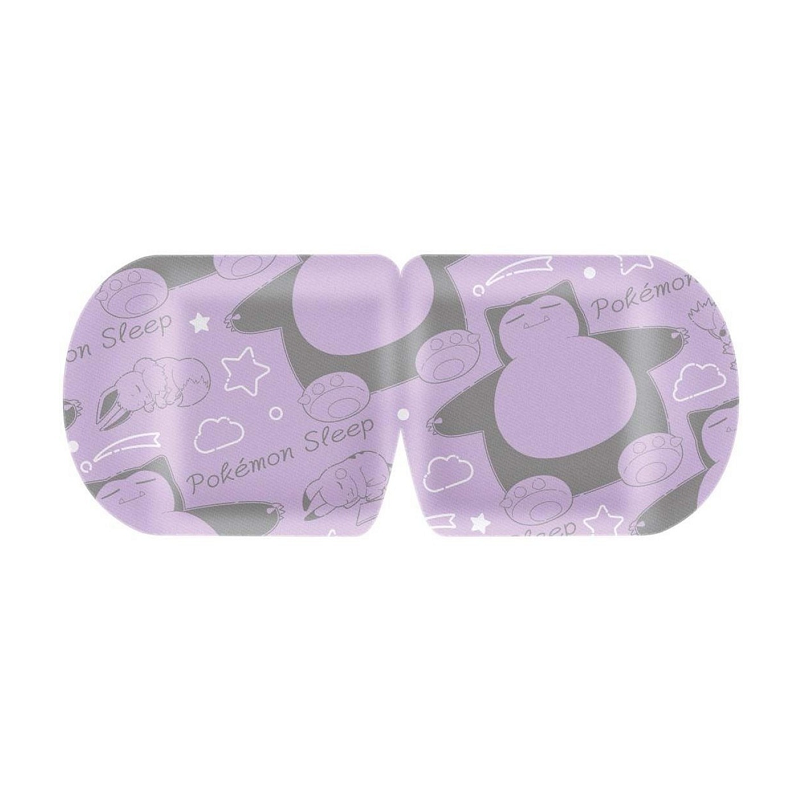 MegRhythm Steam Hot Eye Mask – Pokémon Sleep Design (Lavender Scent, 12 Sheets)