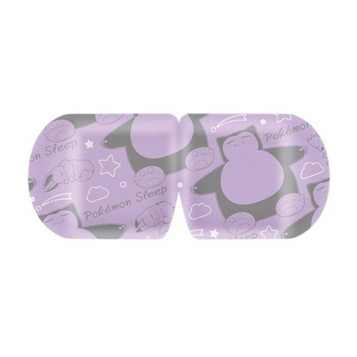 MegRhythm Steam Hot Eye Mask – Pokémon Sleep Design (Lavender Scent, 12 Sheets)