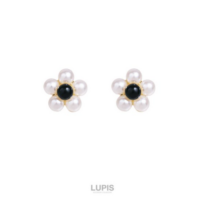 Lupis Monotone Pearl Flower Pier