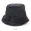 Lupis Washed Denim Bucket Hat Black/Grey