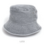 Lupis Washed Denim Bucket Hat Black/Grey